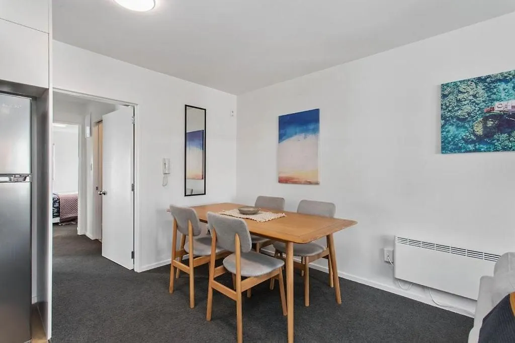 Apartamento Handy Cbd Covered Free Parking Gym 2 Bdrm Christchurch
